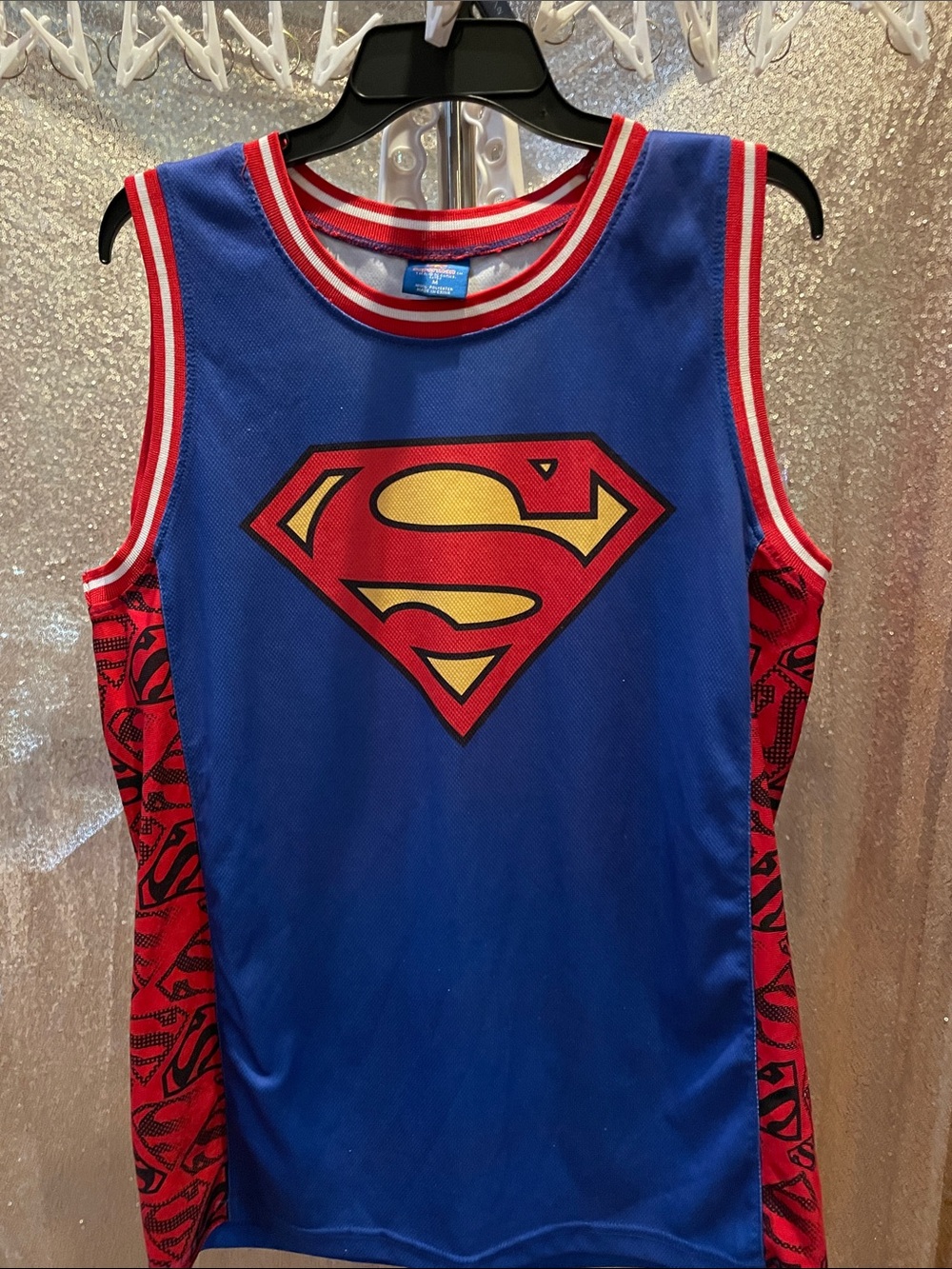DC Comics Superman Tank top- Blue, Red, Yellow